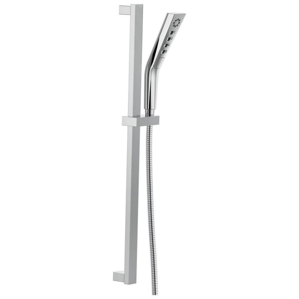 Universal Showering Components H2OKinetic®3-Setting Slide Bar Hand Shower