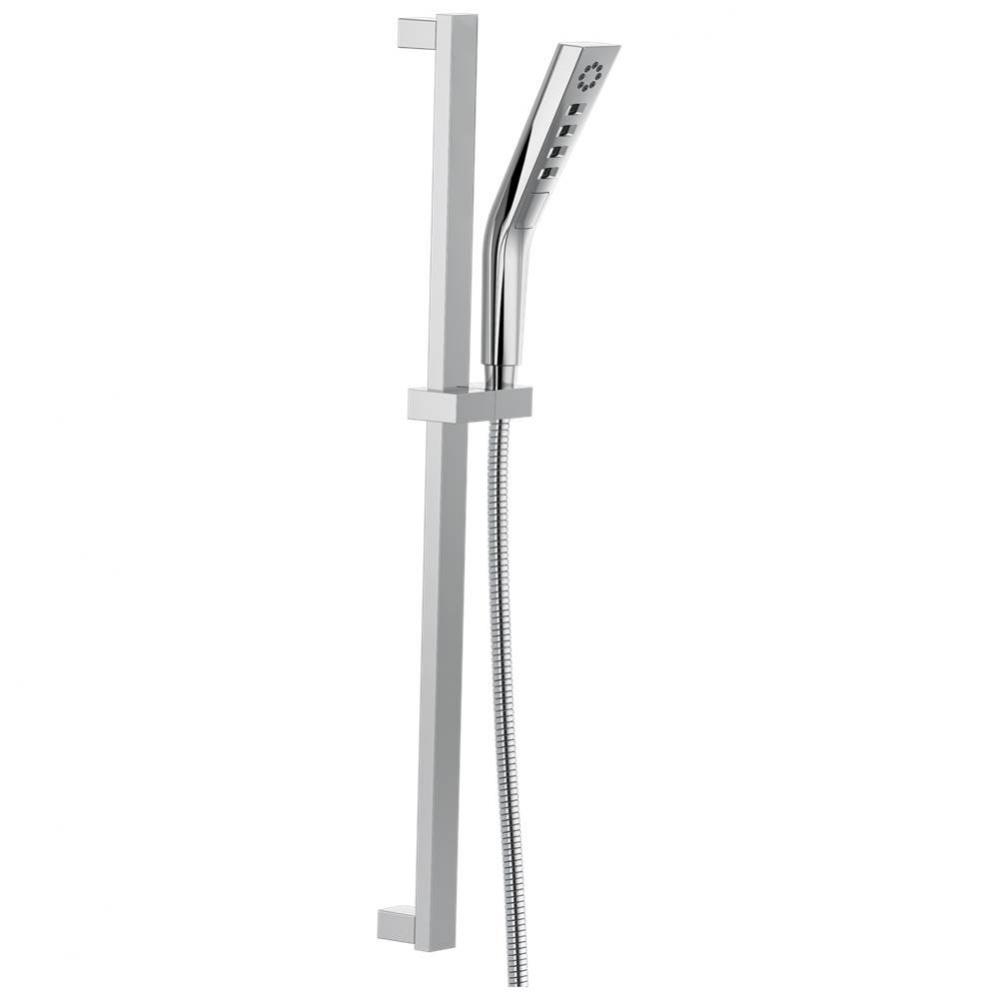 Universal Showering Components H2OKinetic® 3-Setting Slide Bar Hand Shower