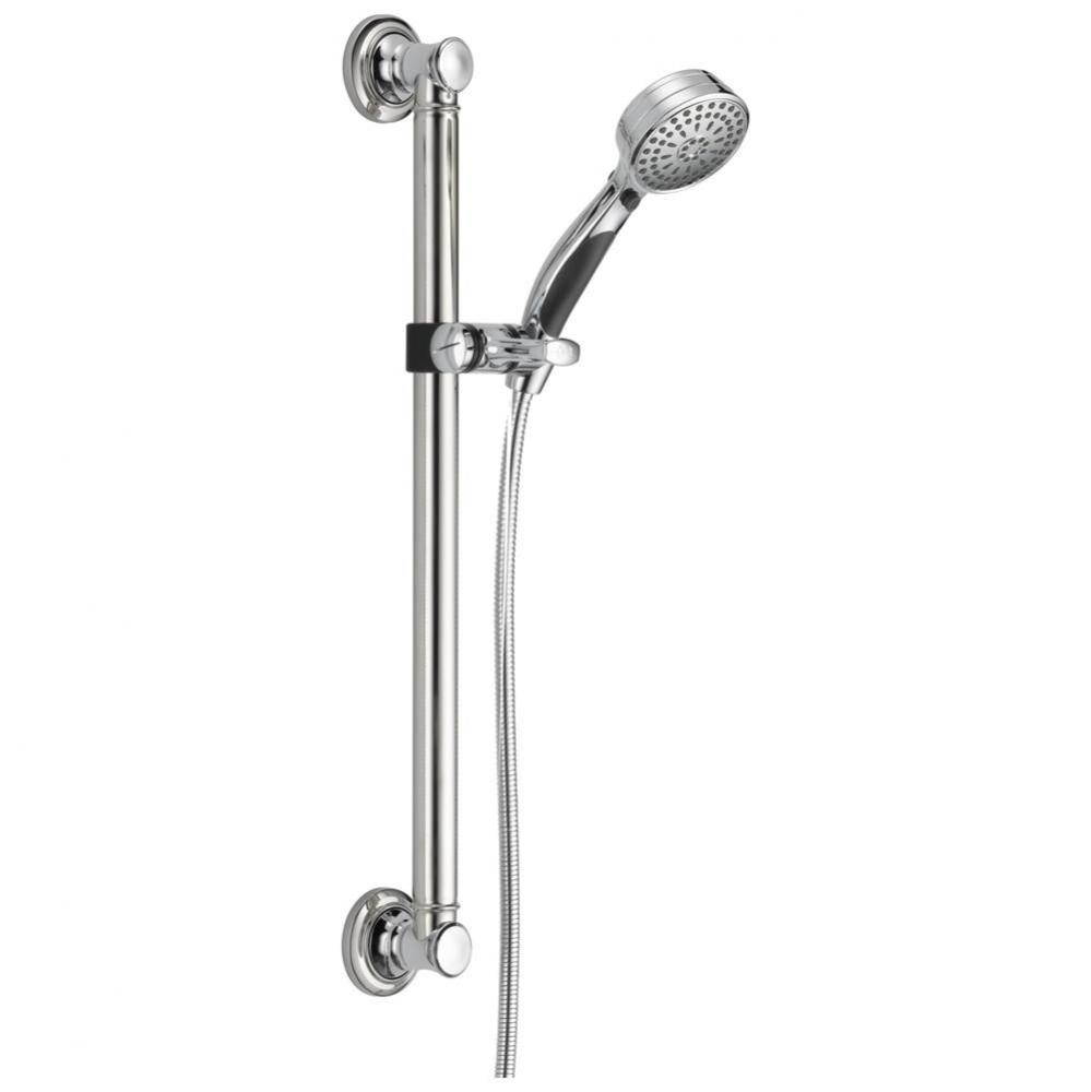 Universal Showering Components ActivTouch® 9-Setting Hand Shower with Traditional Slide Bar /