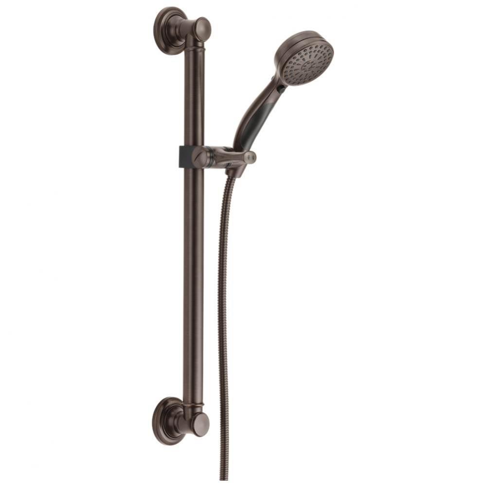Universal Showering Components ActivTouch® 9-Setting Hand Shower with Traditional Slide Bar /