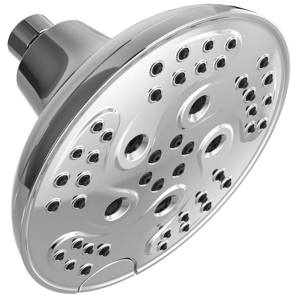 Universal Showering Components H2OKinetic® 5-Setting Transitional Raincan Shower Head