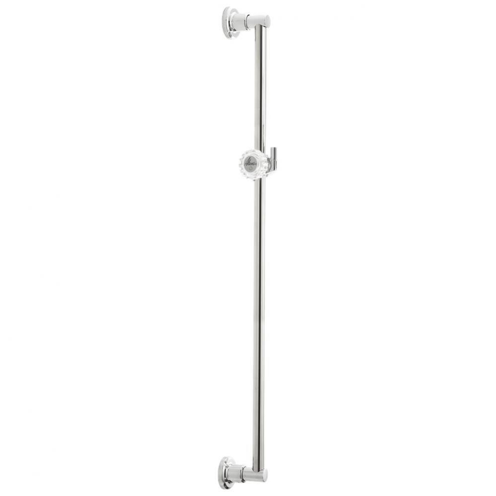 Universal Showering Components 30'' Adjustable Pin Mount Wall Bar