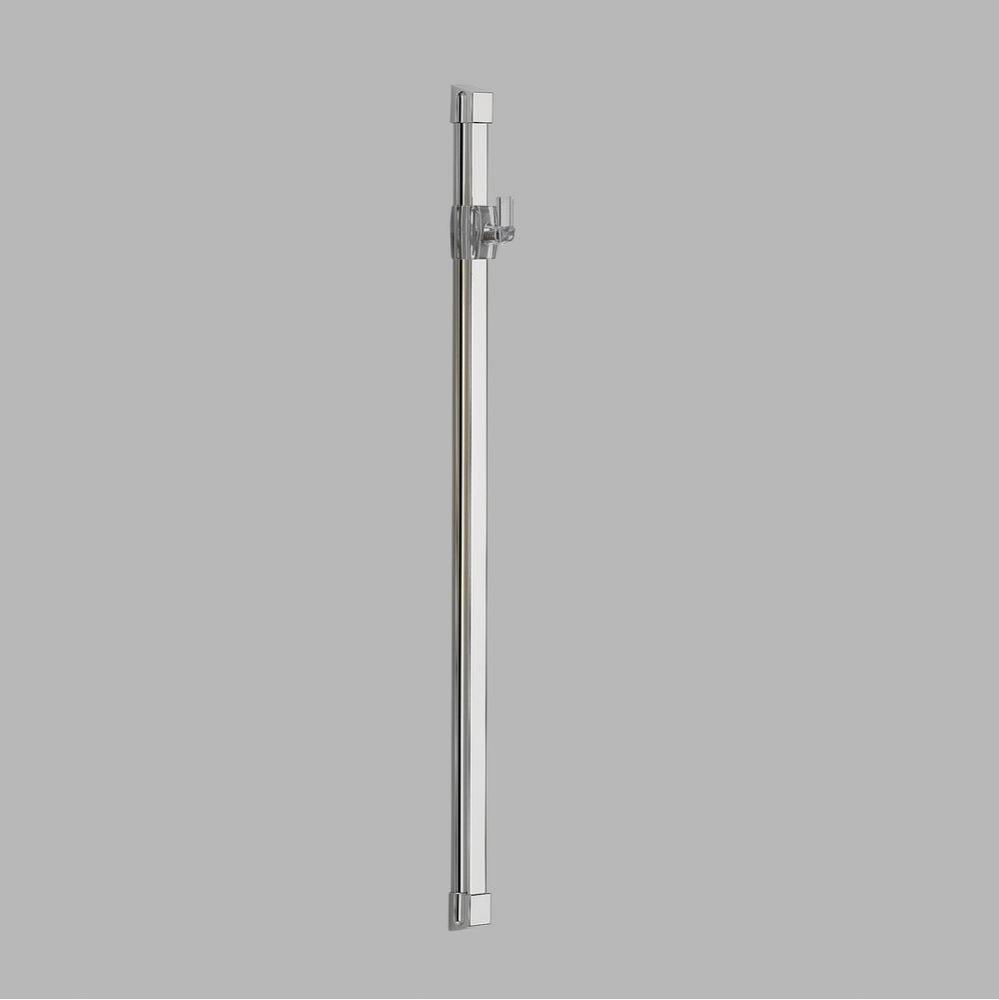 Universal Showering Components: 24'' Adjustable Glide Rail Wall Bar