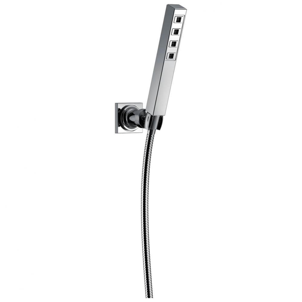 Universal Showering Components H2OKinetic®Single-Setting Adjustable Wall Mount Hand Shower