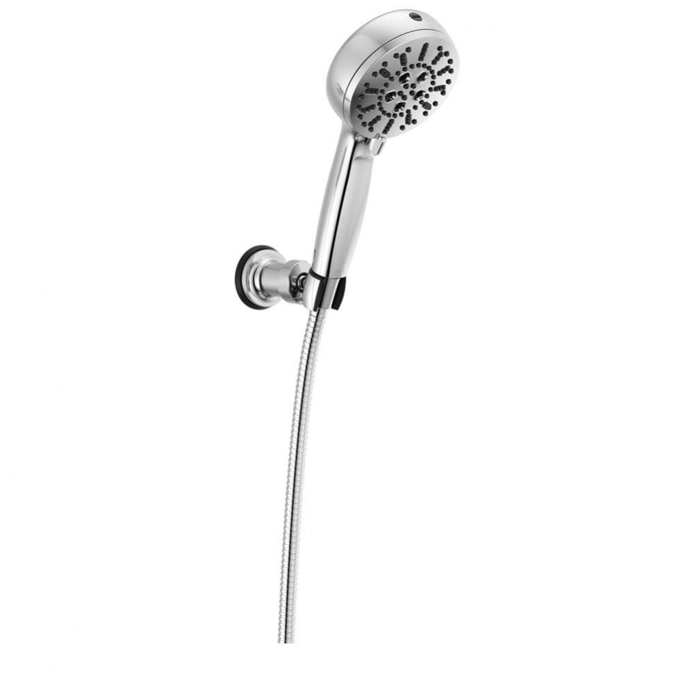 Universal Showering Components 7-Setting Wall Mount Hand Shower with Cleaning Spray