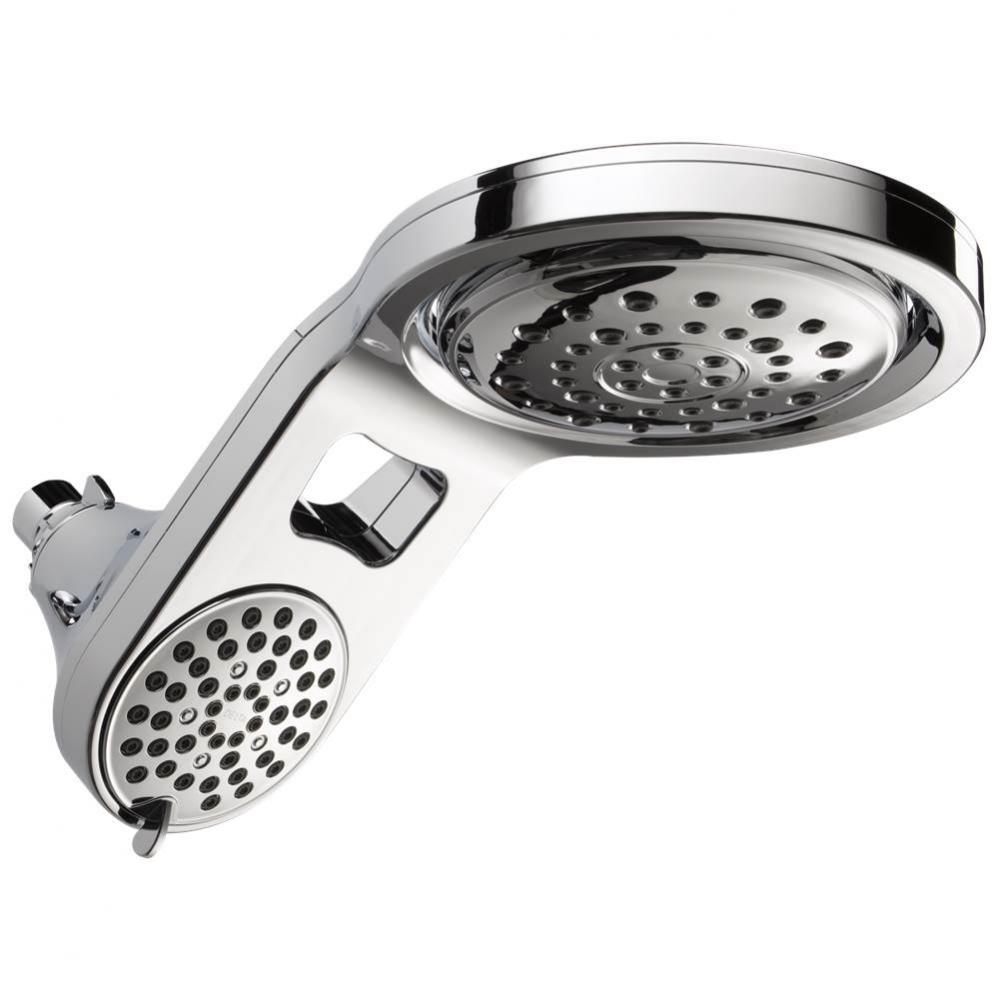 Universal Showering Components HydroRain® 5-Setting Two-in-One Shower Head