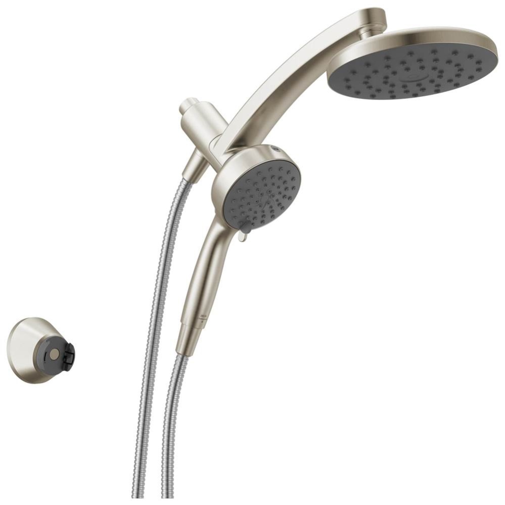 Universal Showering Components: PivotPro 3-in-1 Combination Shower with TouchClean Spray Face
