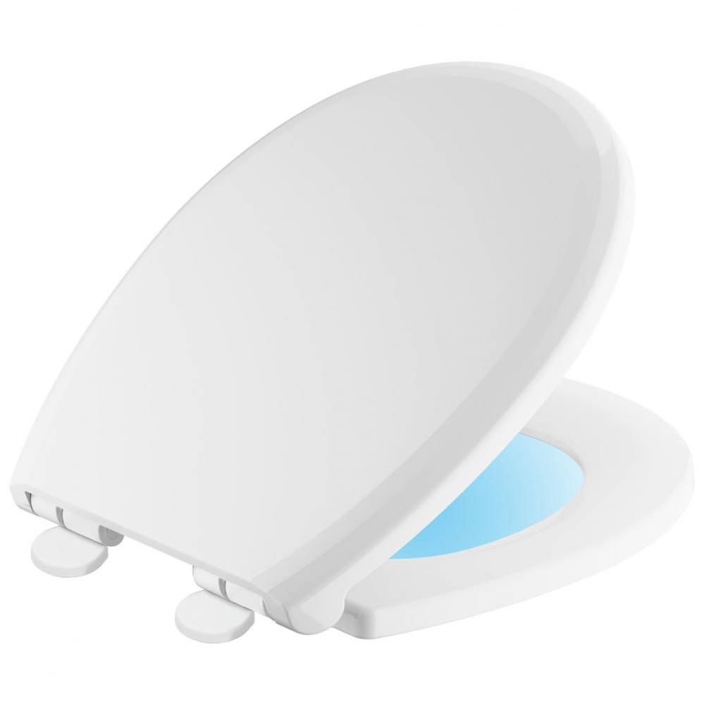 Sanborne® Round Front Slow-Close / Quick-Release Nightlight Seat