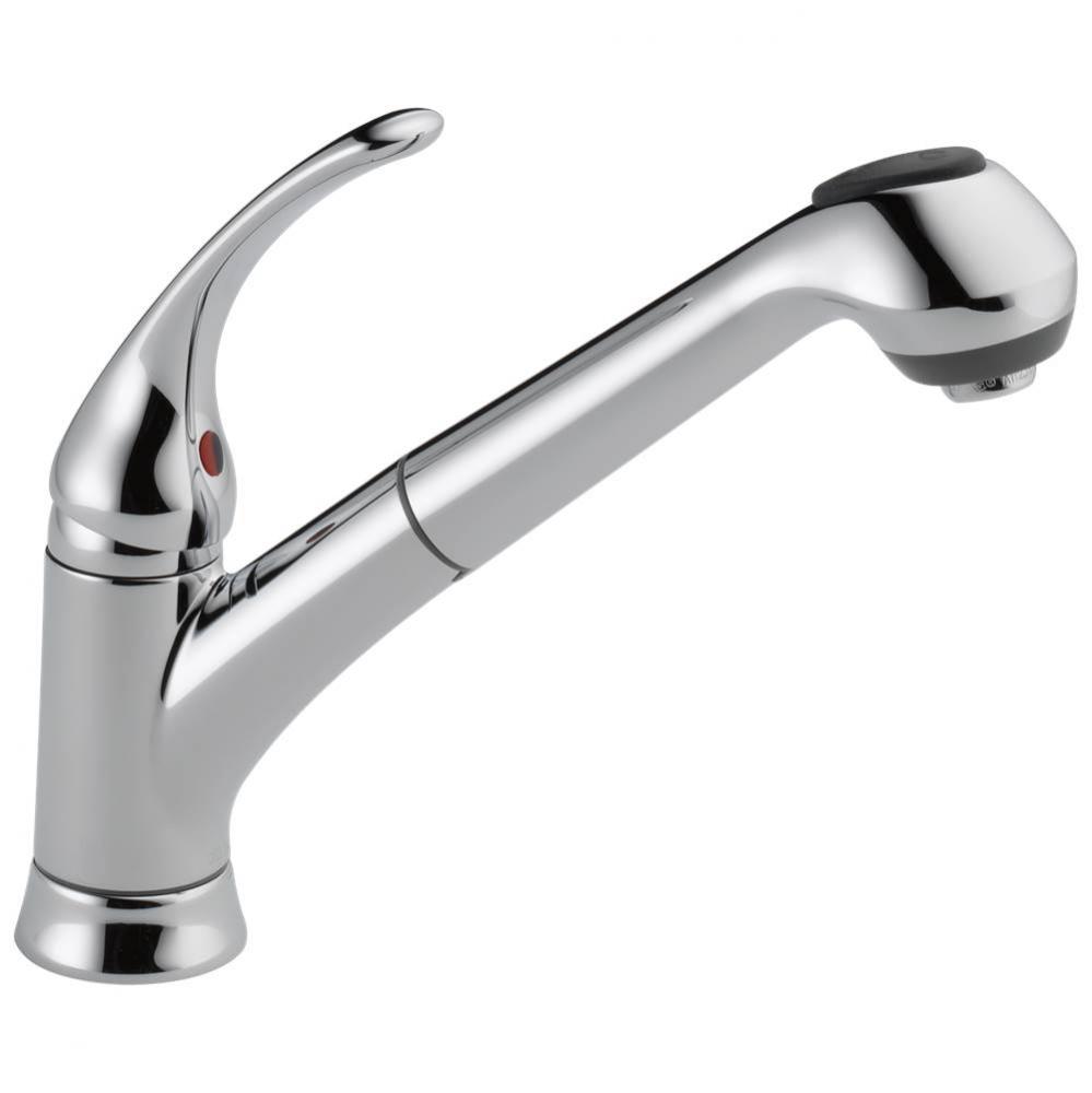 Foundations® Single Handle Pull-Out Kitchen Faucet