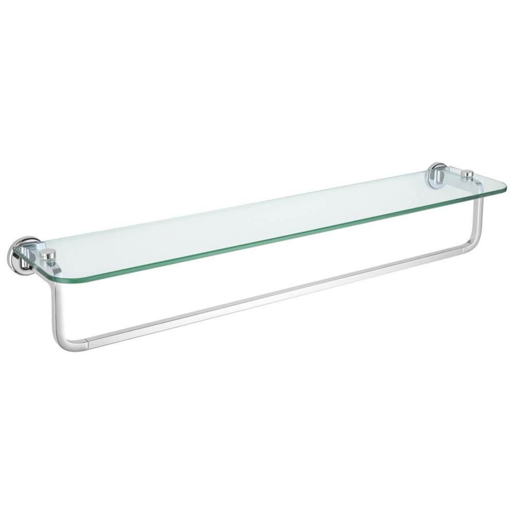 Kendari™ 24'' Towel Bar with Glass Shelf