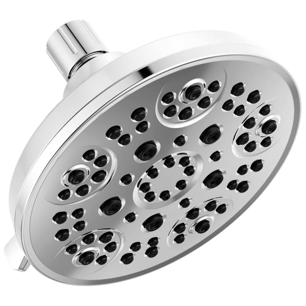 Universal Showering Components Fixed 5-Setting Showerhead