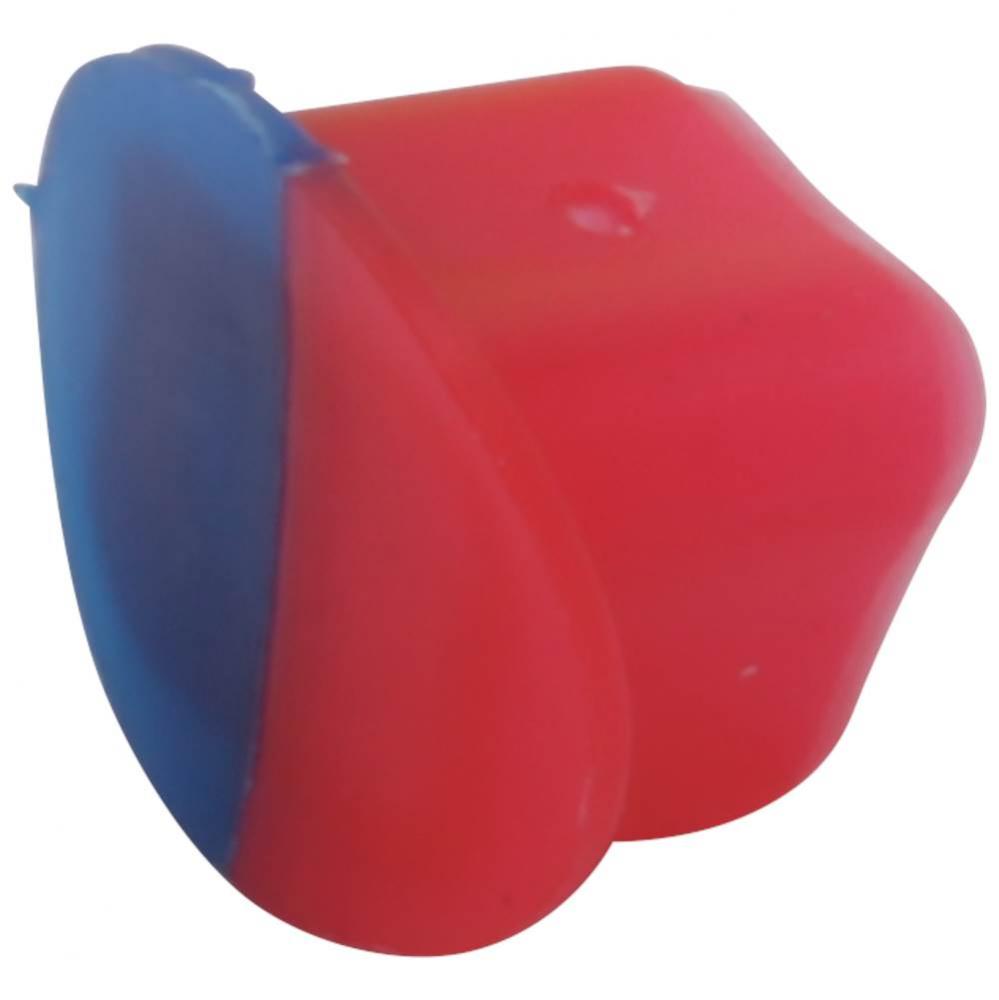 Innovations Button - Red & Blue
