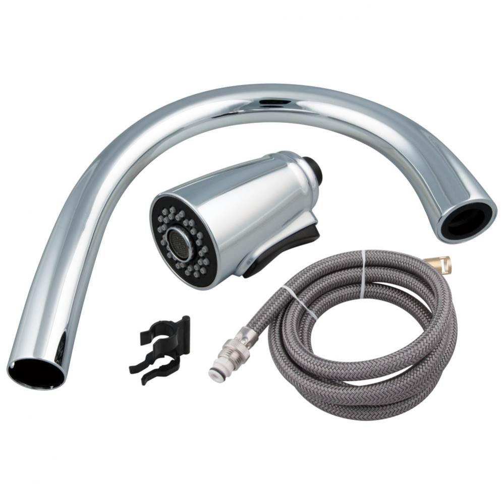 Allora® Spray & Hose Assembly w/ Aerator - Pull-Down