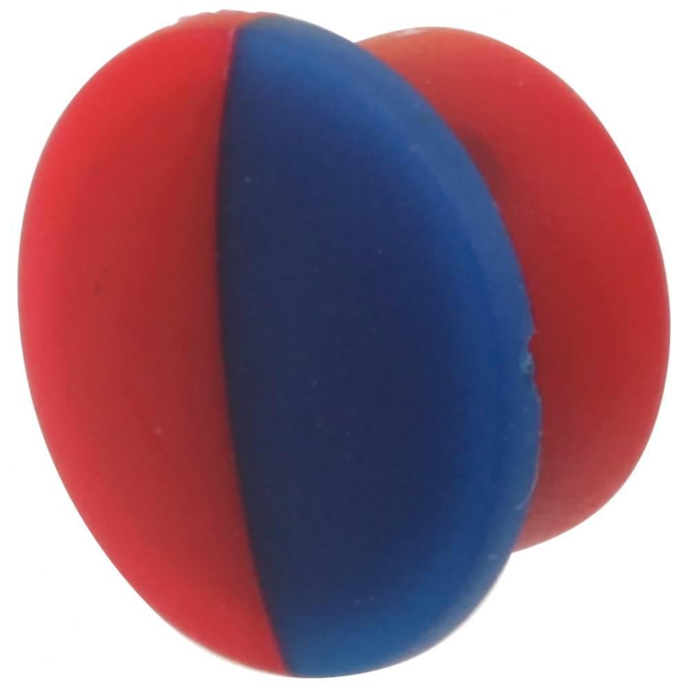 Classic Button - Hot / Cold Indicator - Blue