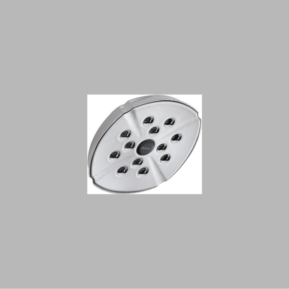 Universal Showering Components: H2Okinetic® Single-Setting Raincan Shower Head