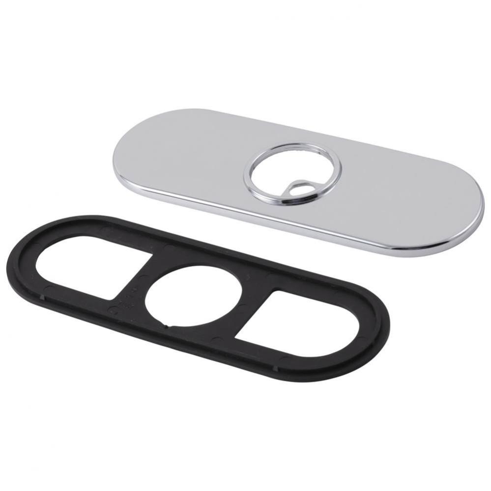 Trinsic® Escutcheon & Gasket - 3 Hole - 1H Bathroom