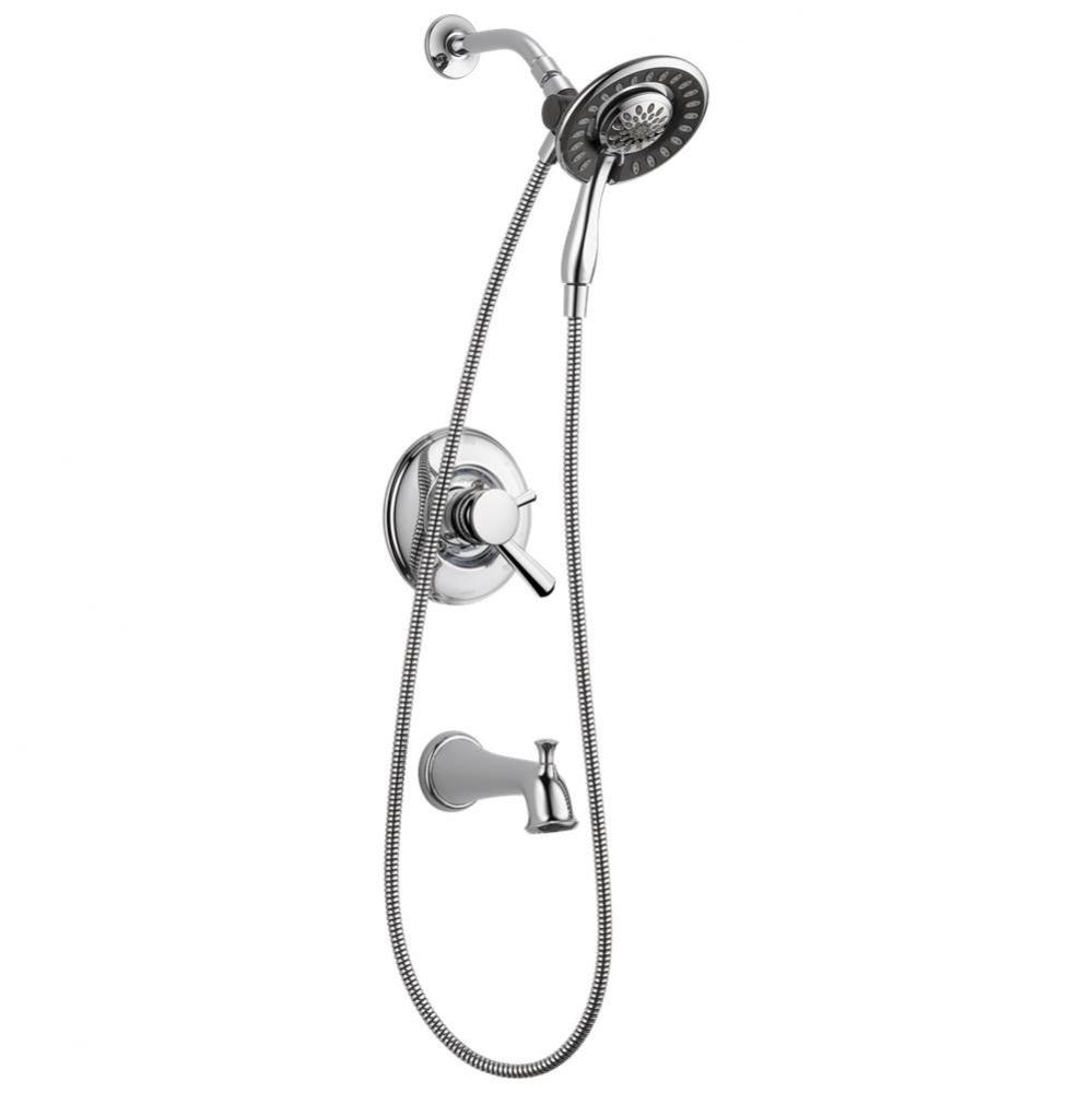 Linden™ Monitor® 17 Series Tub and Shower Trim with In2ition® Two-in-One Shower