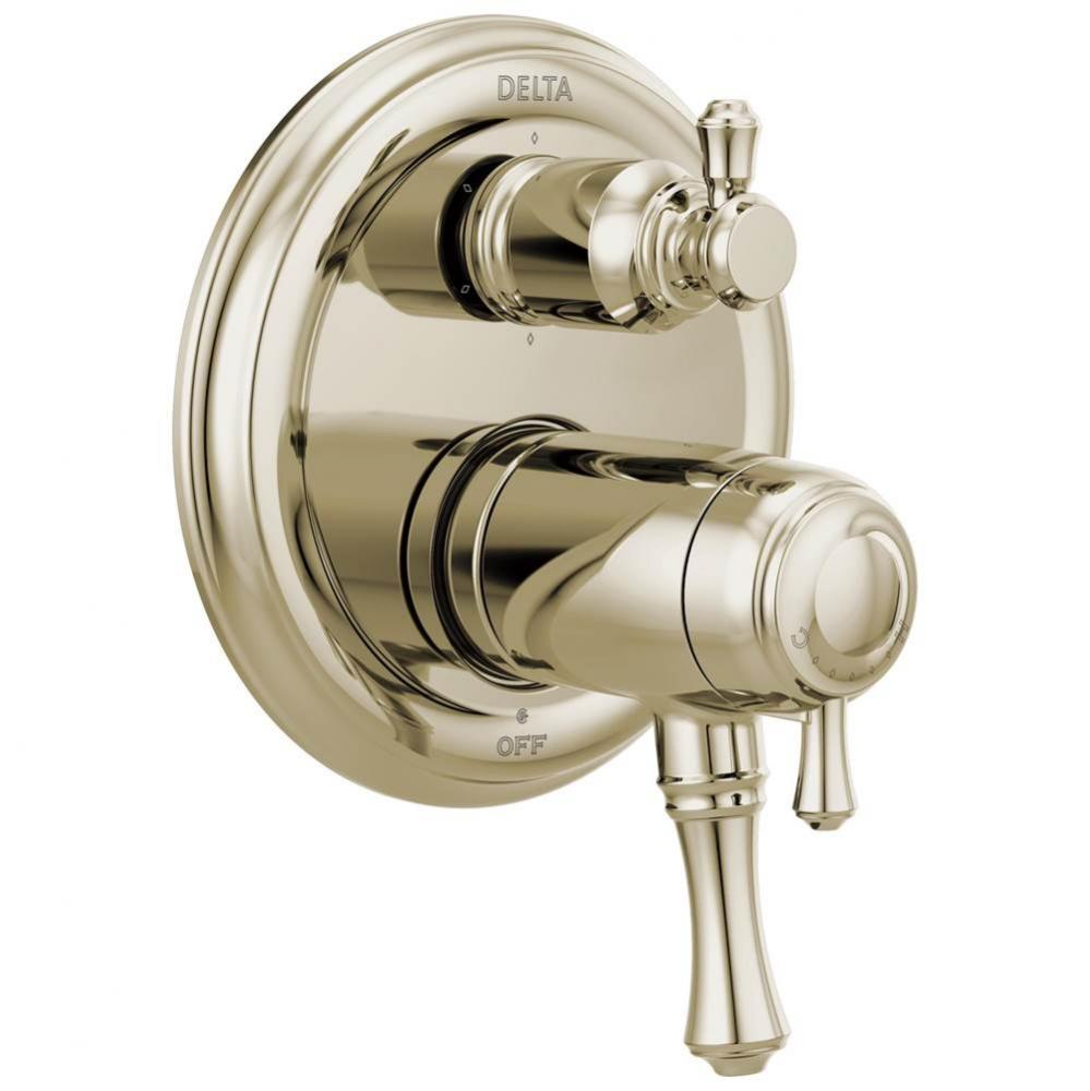 Cassidy™ Traditional TempAssure® 17T Series Valve Trim with 6-Setting Integrated Diverter