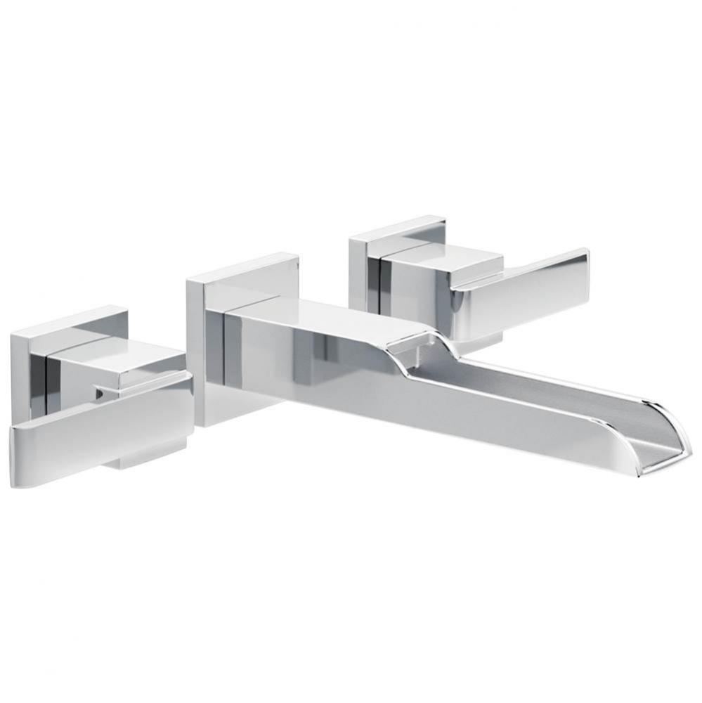 Ara® Two Handle Wall Mount Channel Bathroom Faucet Trim