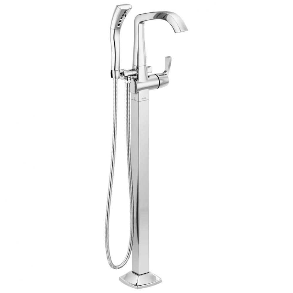 Stryke® Single Handle Floor Mount Tub Filler Trim