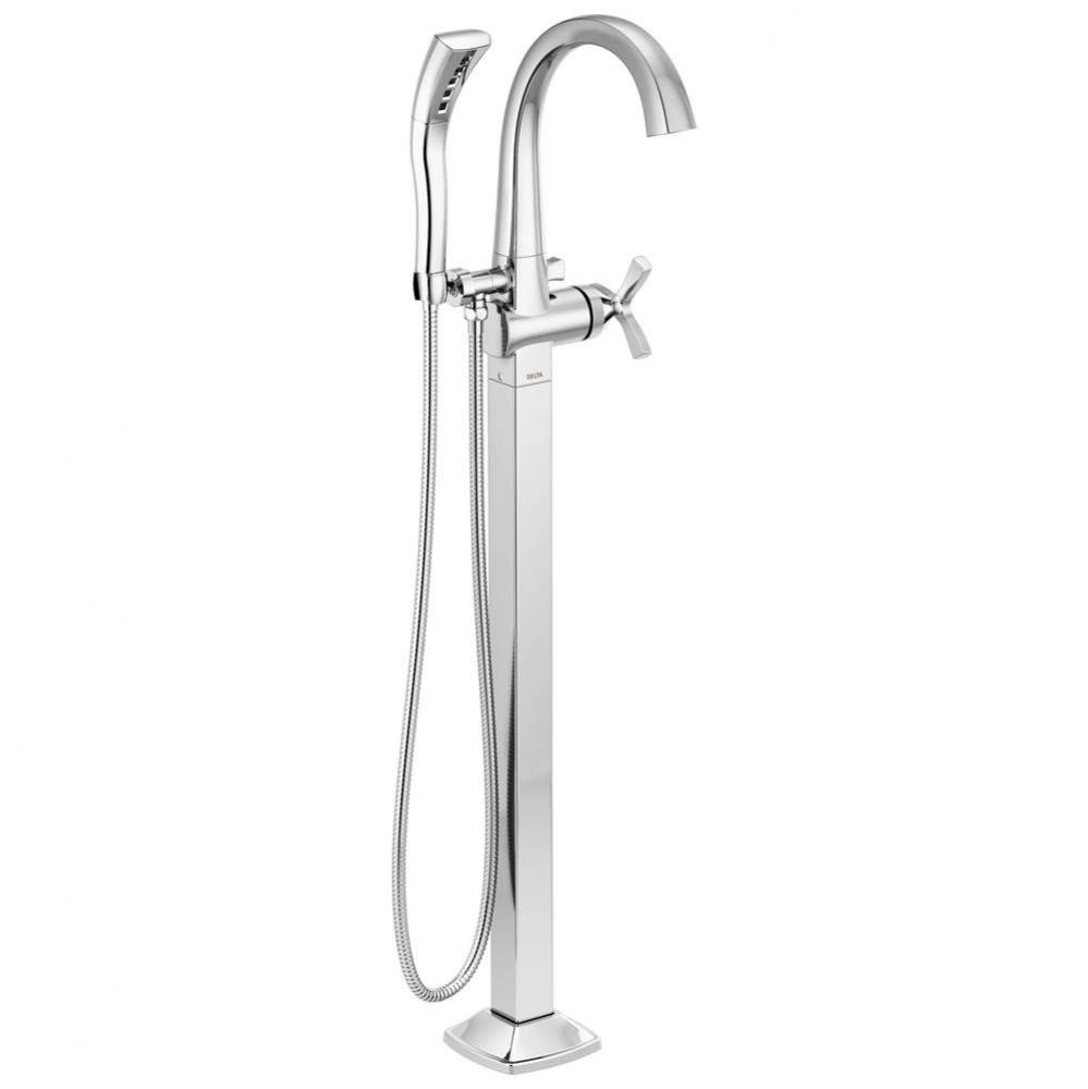 Stryke® Single Handle Floor Mount Tub Filler Trim