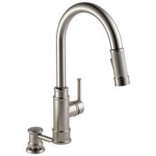 Delta Faucet 19935-SPSD-DST - Allentown™ Single Handle Pull-Down Kitchen Faucet