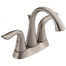 Delta Faucet 2538-SSMPU-DST - Lahara® Two Handle Centerset Bathroom Faucet