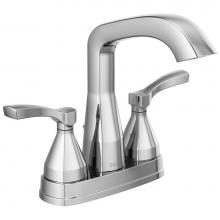 Delta Faucet 25776-PR-MPU-DST - Stryke® Two Handle Centerset Bathroom Faucet With Pop-Up Drain