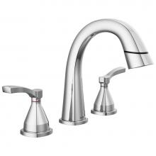 Delta Faucet 35775-PD-PR-DST - Stryke® Two Handle Widespread Pull Down Bathroom Faucet