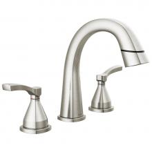 Delta Faucet 35775-SSPD-PR-DST - Stryke® Two Handle Widespread Pull Down Bathroom Faucet