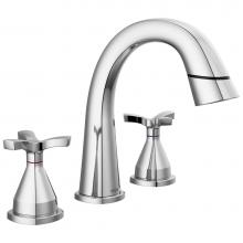 Delta Faucet 357756-PD-PR-DST - Stryke® Two Handle Widespread Pull Down Bathroom Faucet