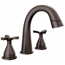Delta Faucet 357756-RBPD-DST - Stryke® Two Handle Widespread Pull Down Bathroom Faucet