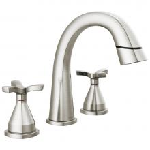 Delta Faucet 357756-SSPD-PR-DST - Stryke® Two Handle Widespread Pull Down Bathroom Faucet