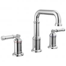 Delta Faucet 3584-PR-DST - Broderick™ Two Handle Widespread Bathroom Faucet