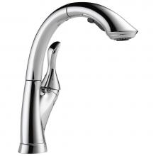 Delta Faucet 4153-DST - Linden™ Single Handle Pull-Out Kitchen Faucet