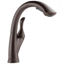 Delta Faucet 4153-RB-DST - Linden™ Single Handle Pull-Out Kitchen Faucet