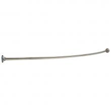 Delta Faucet 42206-SS - Other 1'' x 6' Shower Rod with Brackets (6''Bow)