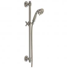 Delta Faucet 51308-SS - Universal Showering Components H2OKinetic®3-Setting Slide Bar Hand Shower