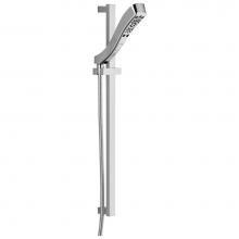 Delta Faucet 51552 - Universal Showering Components H2OKinetic® 4-Setting Slide Bar Hand Shower
