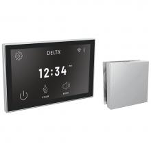 Delta Faucet 5CH-550L-PR - Universal Showering Components Square Digital Steam Package