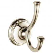 Delta Faucet 79735-PN - Cassidy™ Double Robe Hook