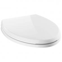 Delta Faucet 811901-WH - Wycliffe® Elongated Slow-Close Toilet Seat