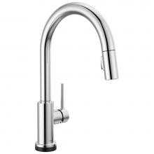 Delta Faucet 9159TLV-DST - Trinsic® VoiceIQ® Kitchen Faucet with Touch2O® with Touchless Technology
