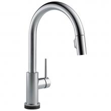 Delta Faucet 9159TV-AR-DST - Trinsic® VoiceIQ™ Single-Handle Pull-Down Kitchen Faucet with Touch<sub>2</sub>