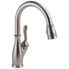 Delta Faucet 9178-SP-DST - Leland® Single Handle Pull-Down Kitchen Faucet with ShieldSpray® Technology