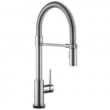 Delta Faucet 9659TL-DST - Trinsic® Touch2O® Kitchen Faucet with Touchless Technology