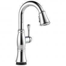Delta Faucet 9997T-PR-DST - Cassidy™ Single Handle Pulldown Bar/Prep with Touch<sub>2</sub>O Technology