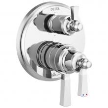 Delta Faucet T27956 - Dorval™ Traditional 2-Handle Monitor 17 Series Valve Trim with 6 Setting Diverter
