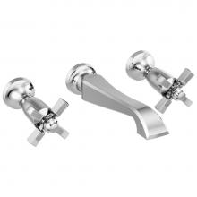 Delta Faucet T3557LF-WL - Dorval™ Two Handle Wall Mount Bathroom Faucet Trim Only