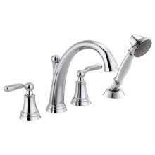 Delta Faucet T4732 - Woodhurst™ Roman Tub with Handshower Trim